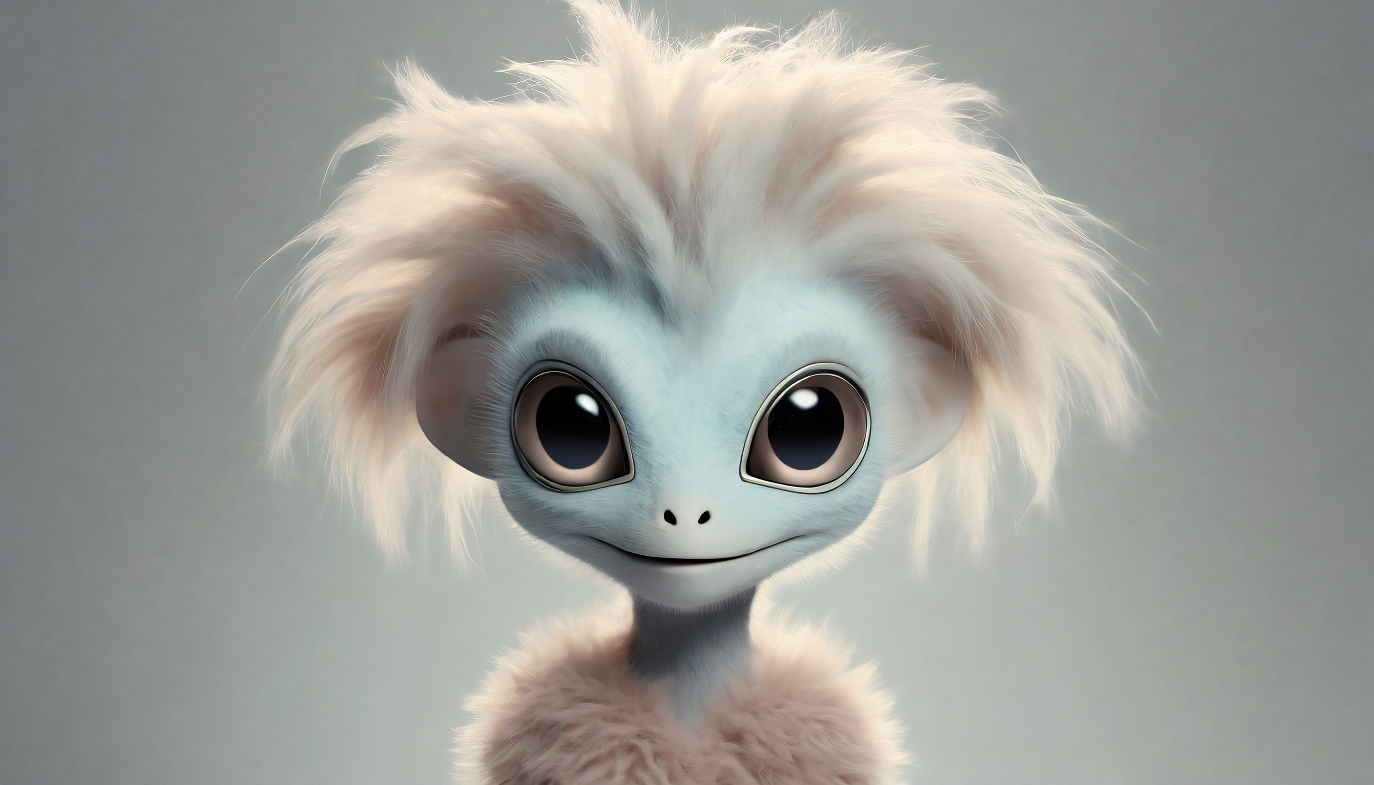 Firefly alien mignon avec des cheveux 5580