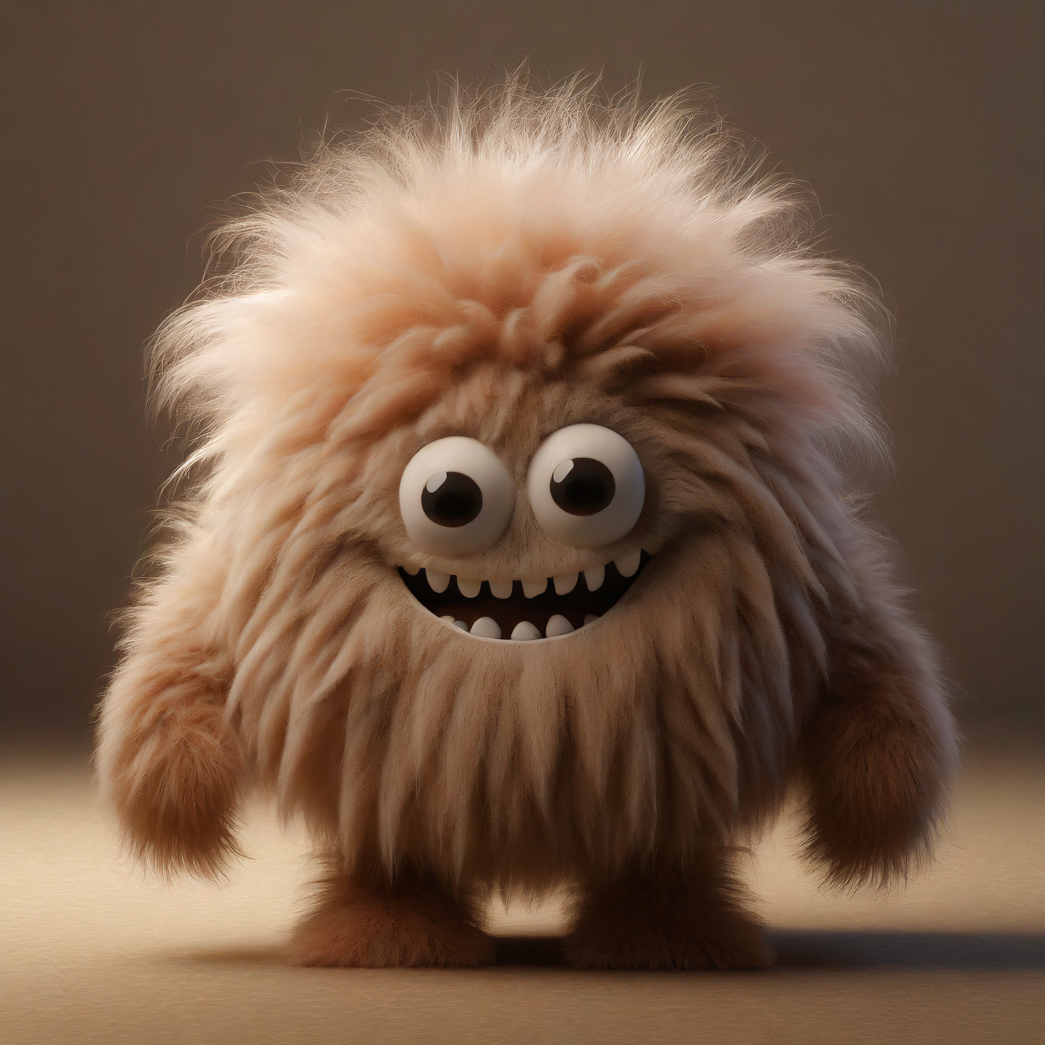 Firefly happy monster with hair and blood 86840