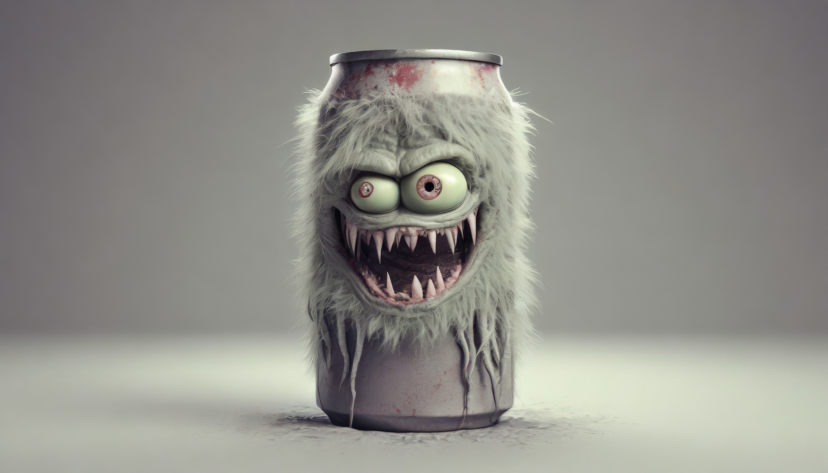 Firefly monster alien zombie dans canette de soda 49067
