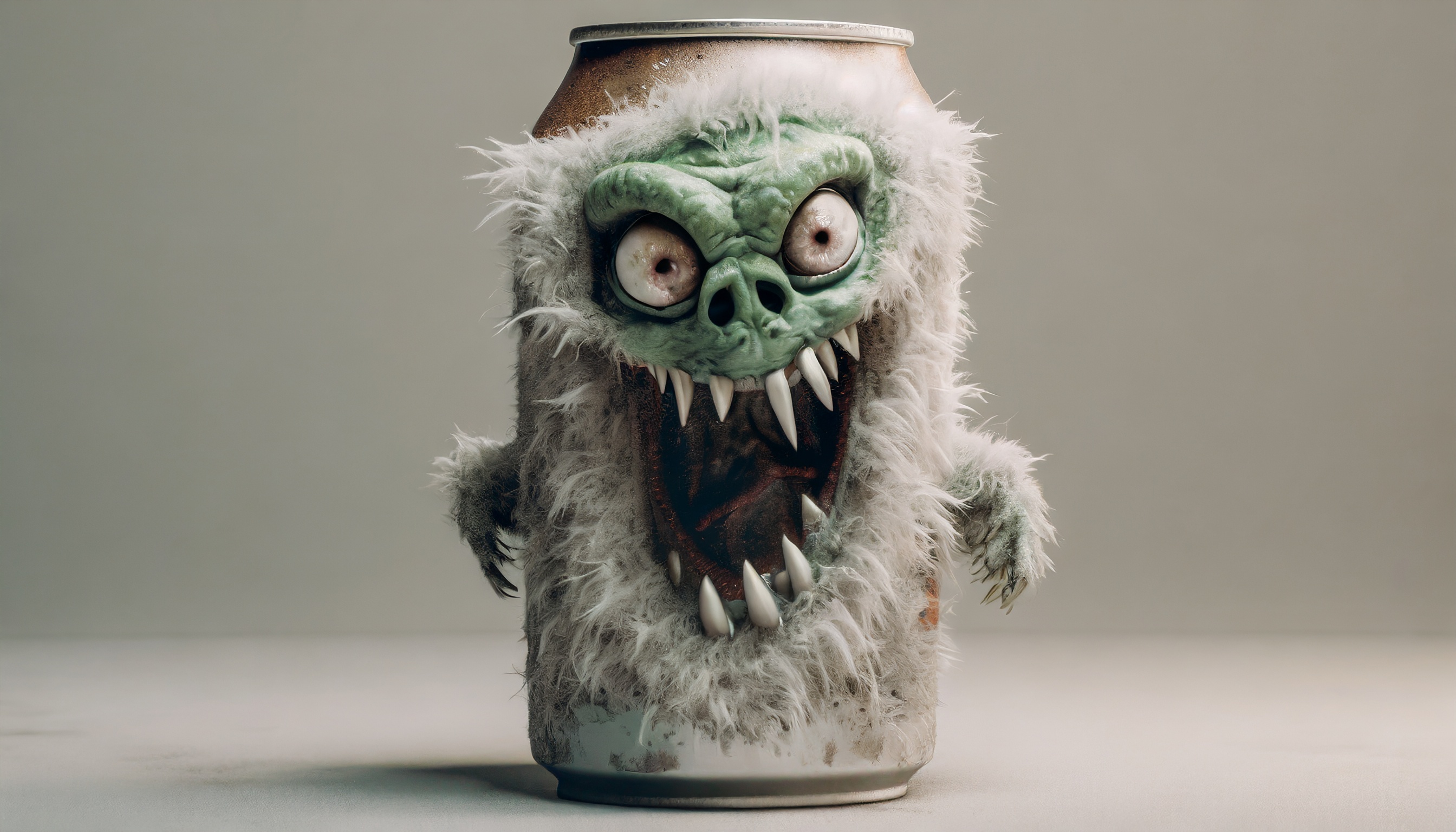 Firefly monster alien zombie dans canette de soda 65183