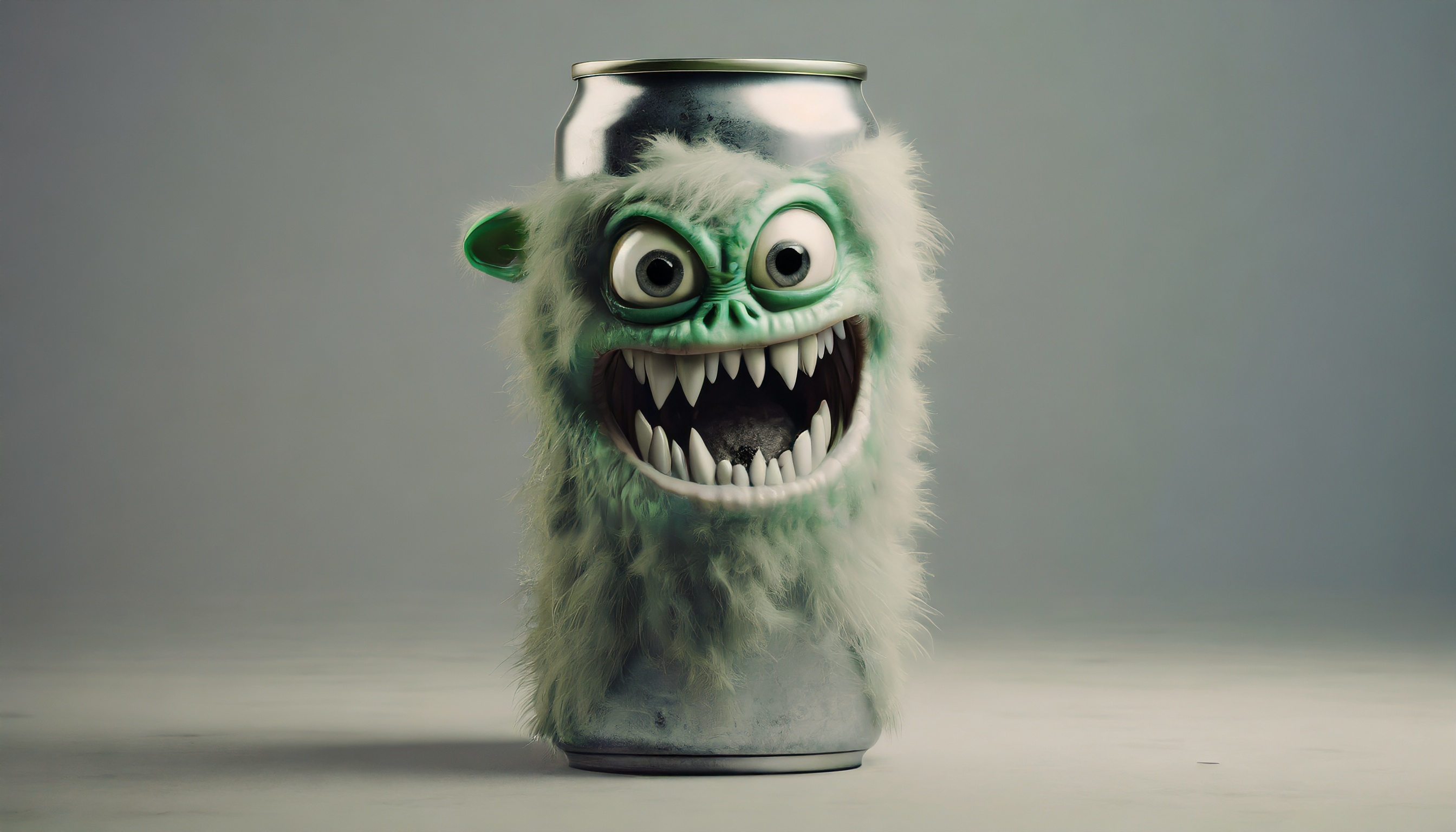 Firefly monster alien zombie dans canette de soda 95494