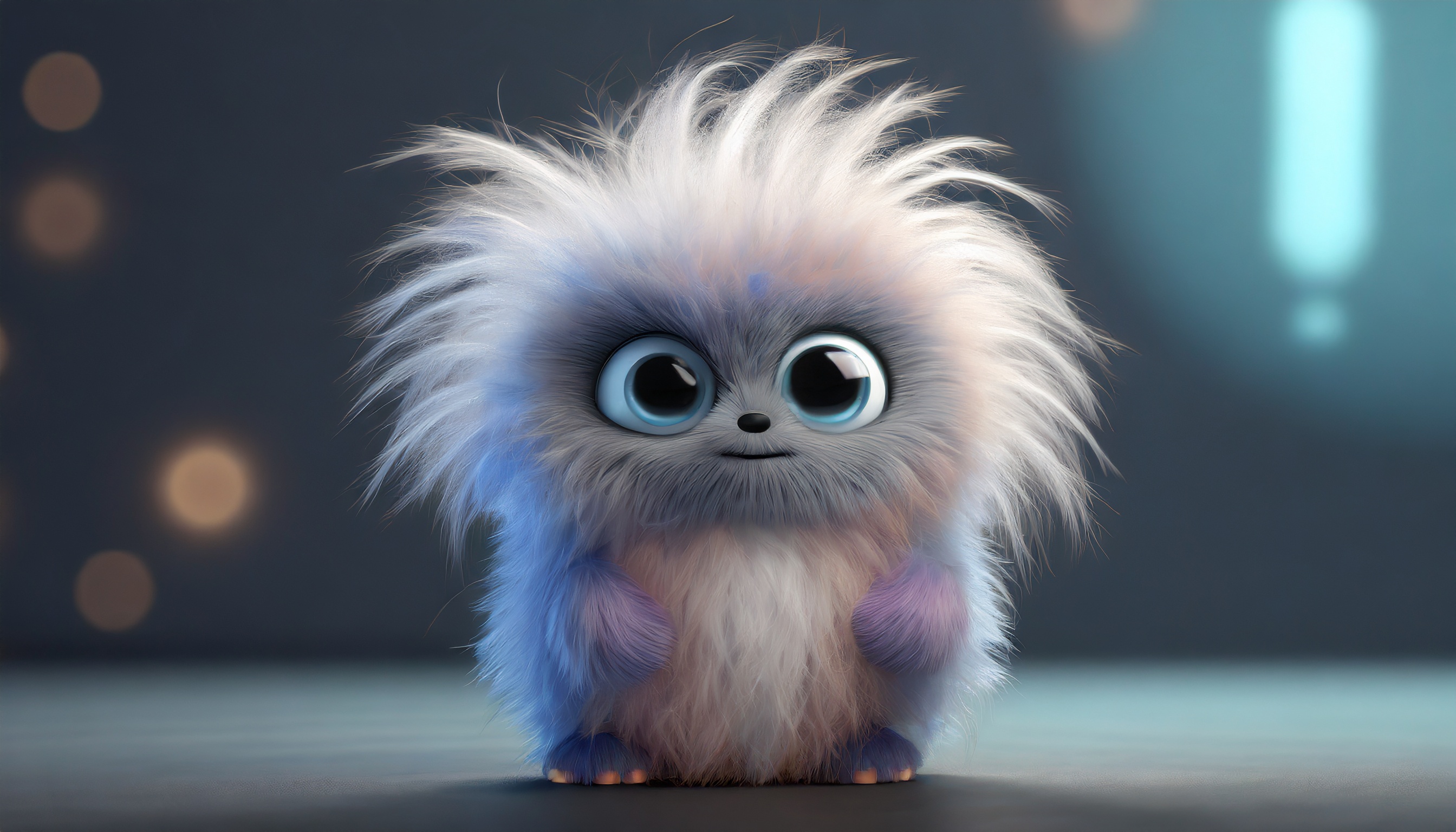 Firefly monstre mignon avec des cheveux 74876