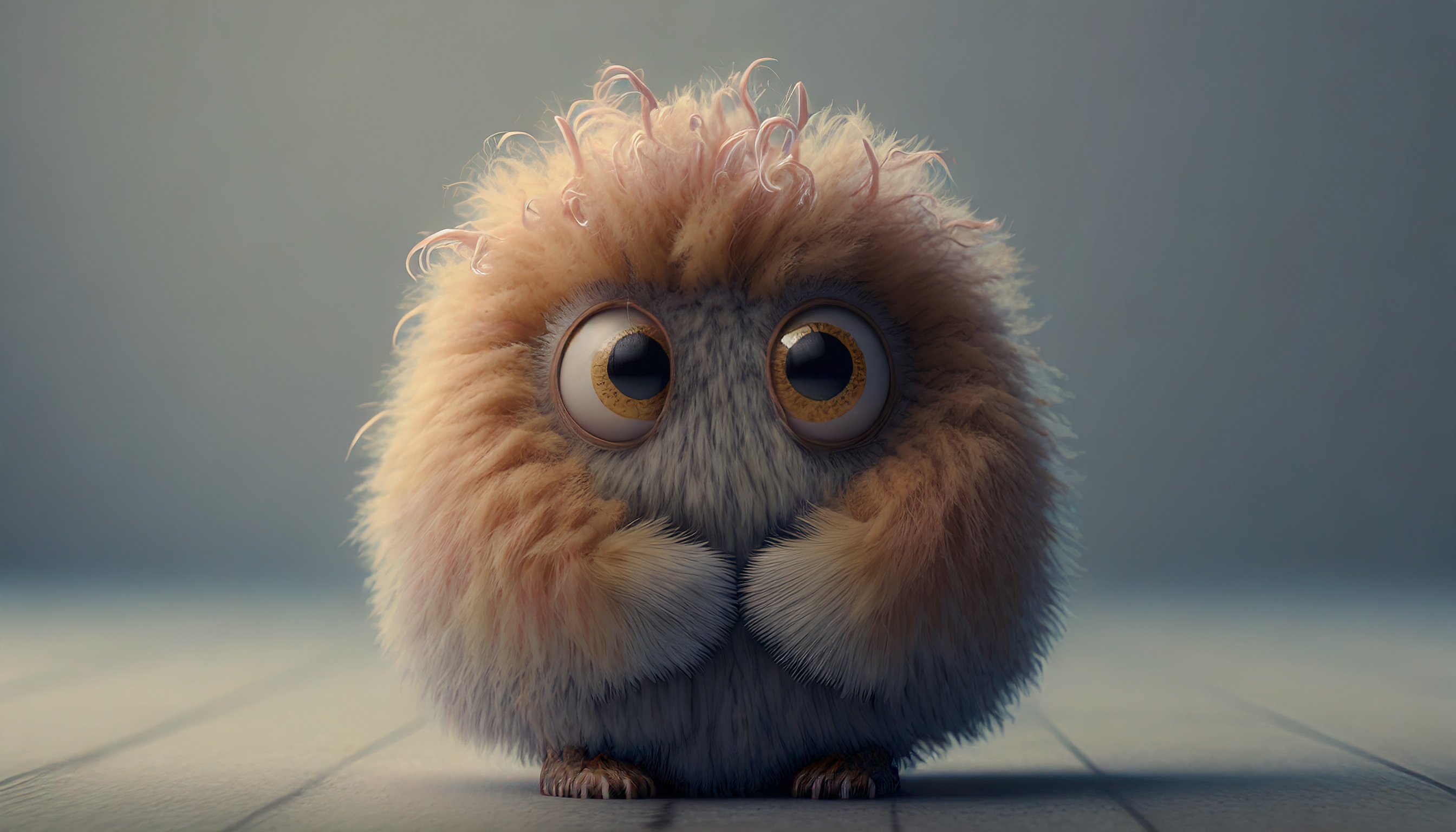 Firefly petit monstre timide avec des cheveux 54131