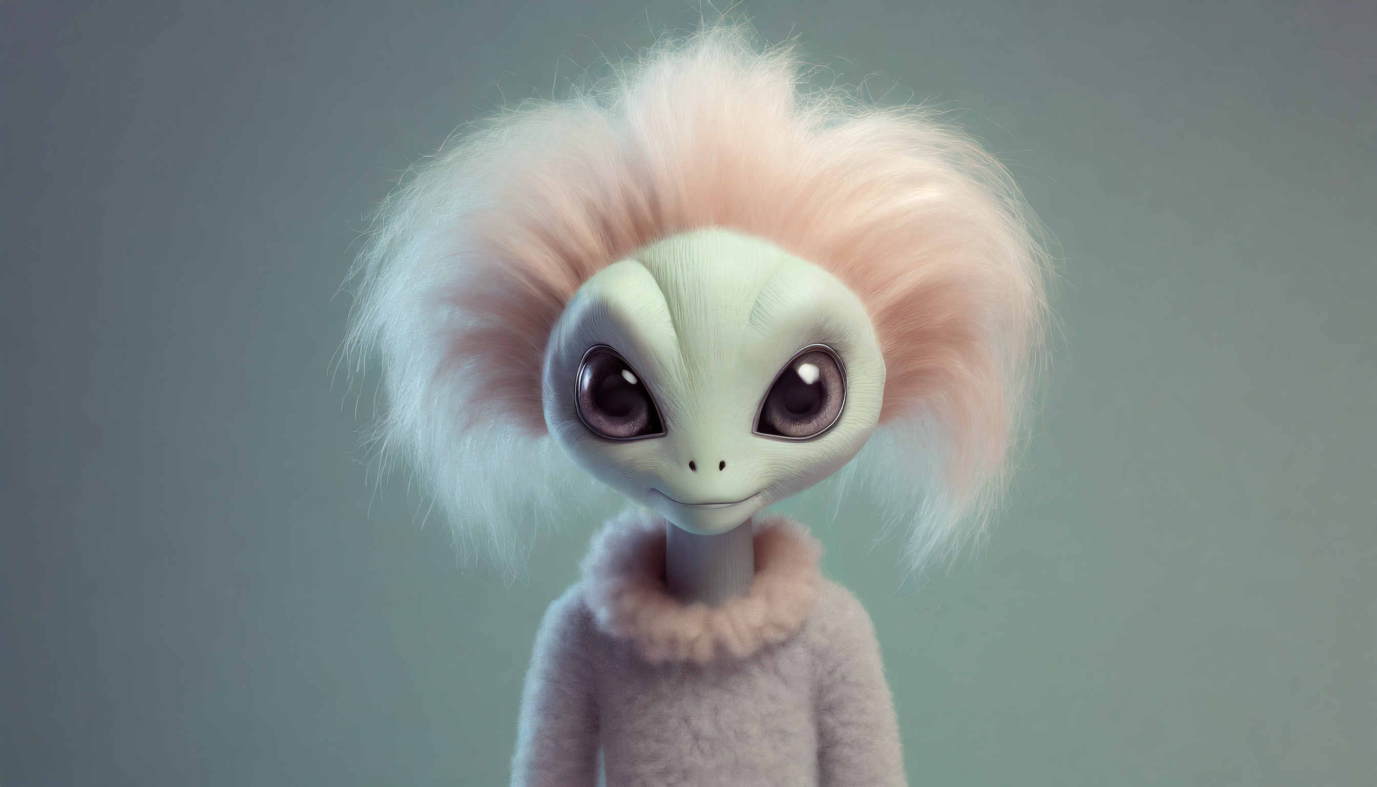 Firefly un alien mignon avec des cheveux 2992