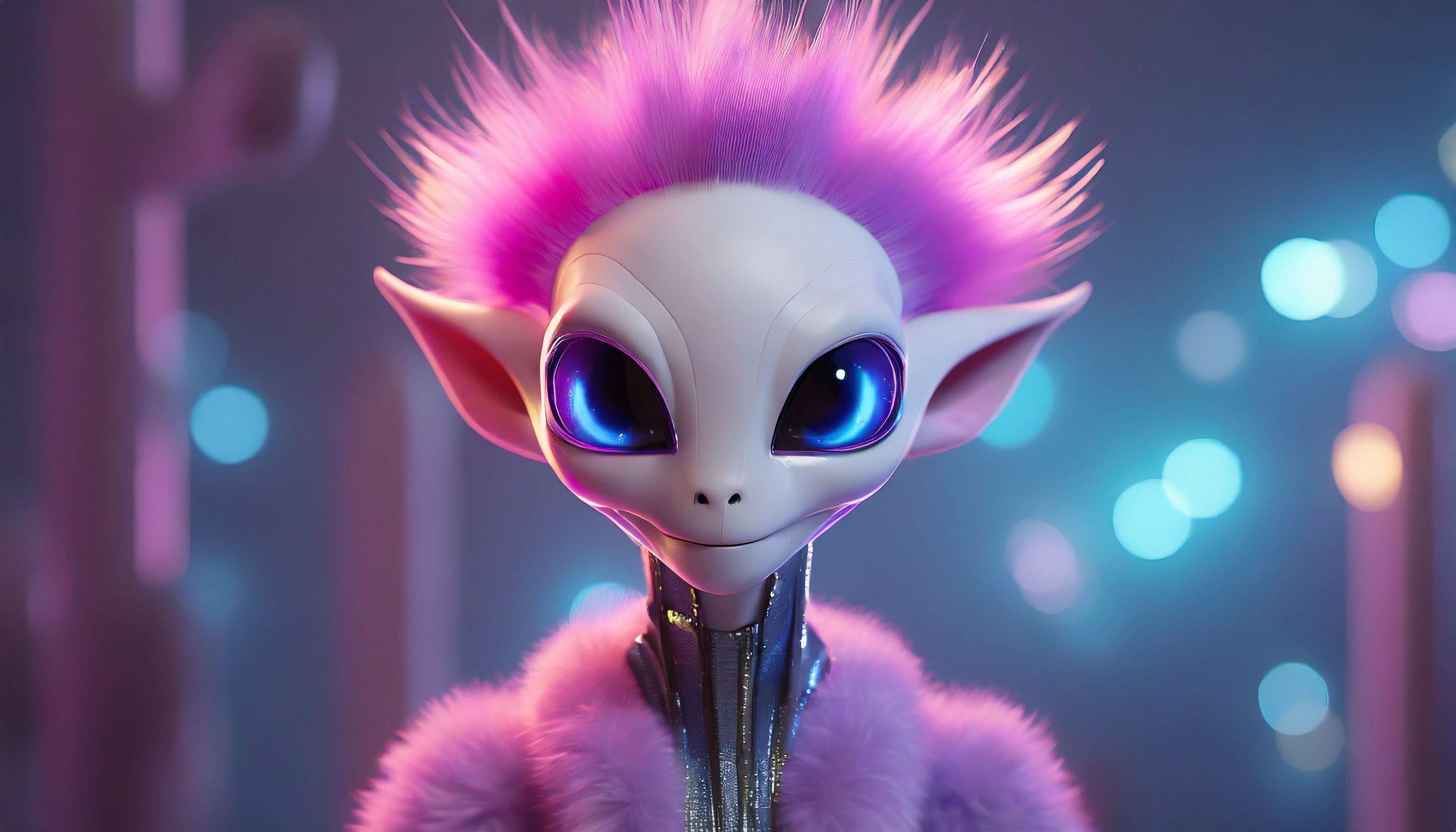 Firefly un alien mignon avec des cheveux 44230
