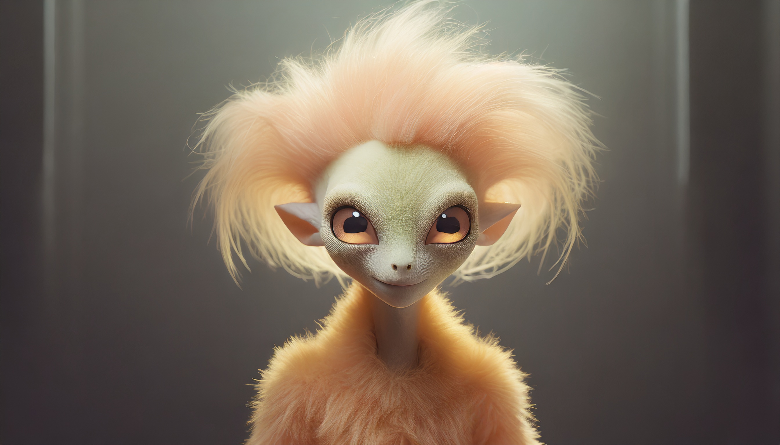 Firefly un alien mignon avec des cheveux 5456