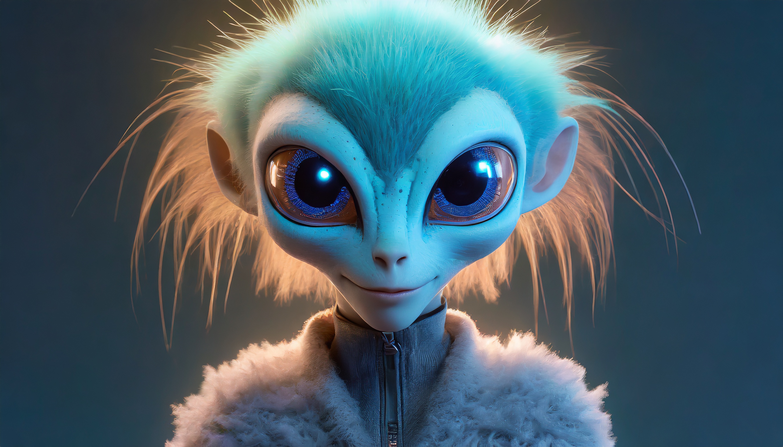 Firefly un alien mignon avec des cheveux 96105