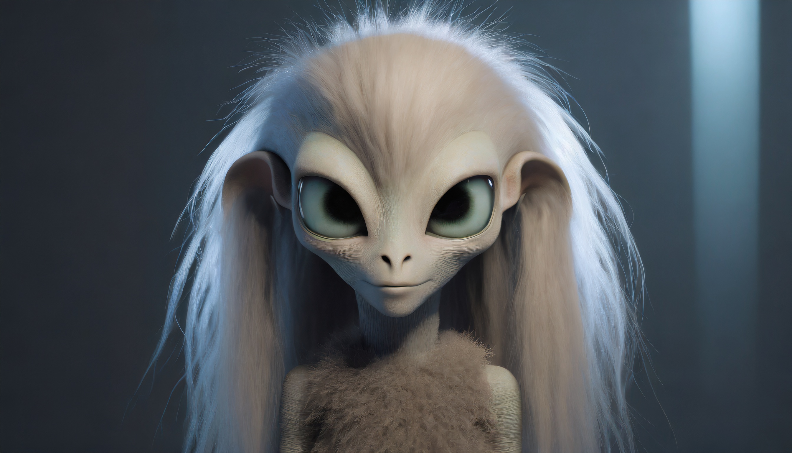 Firefly un alien mignon avec des cheveux long 39344
