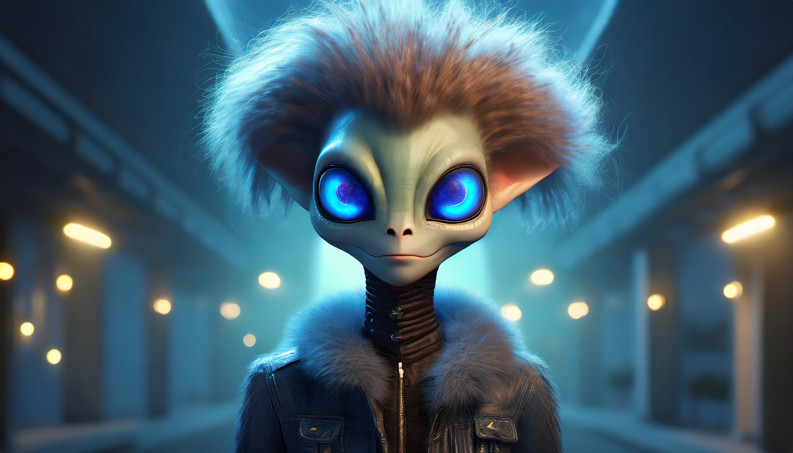 Firefly un alien mignon avec un cheveux 21837