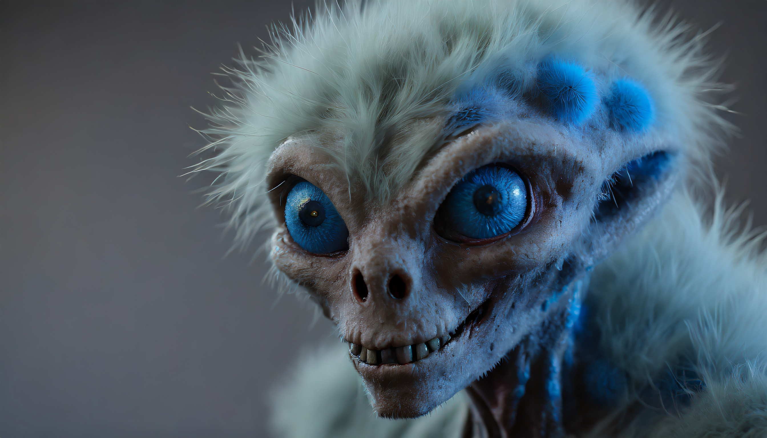 Firefly un alien zombie avec des taches bleues 75432