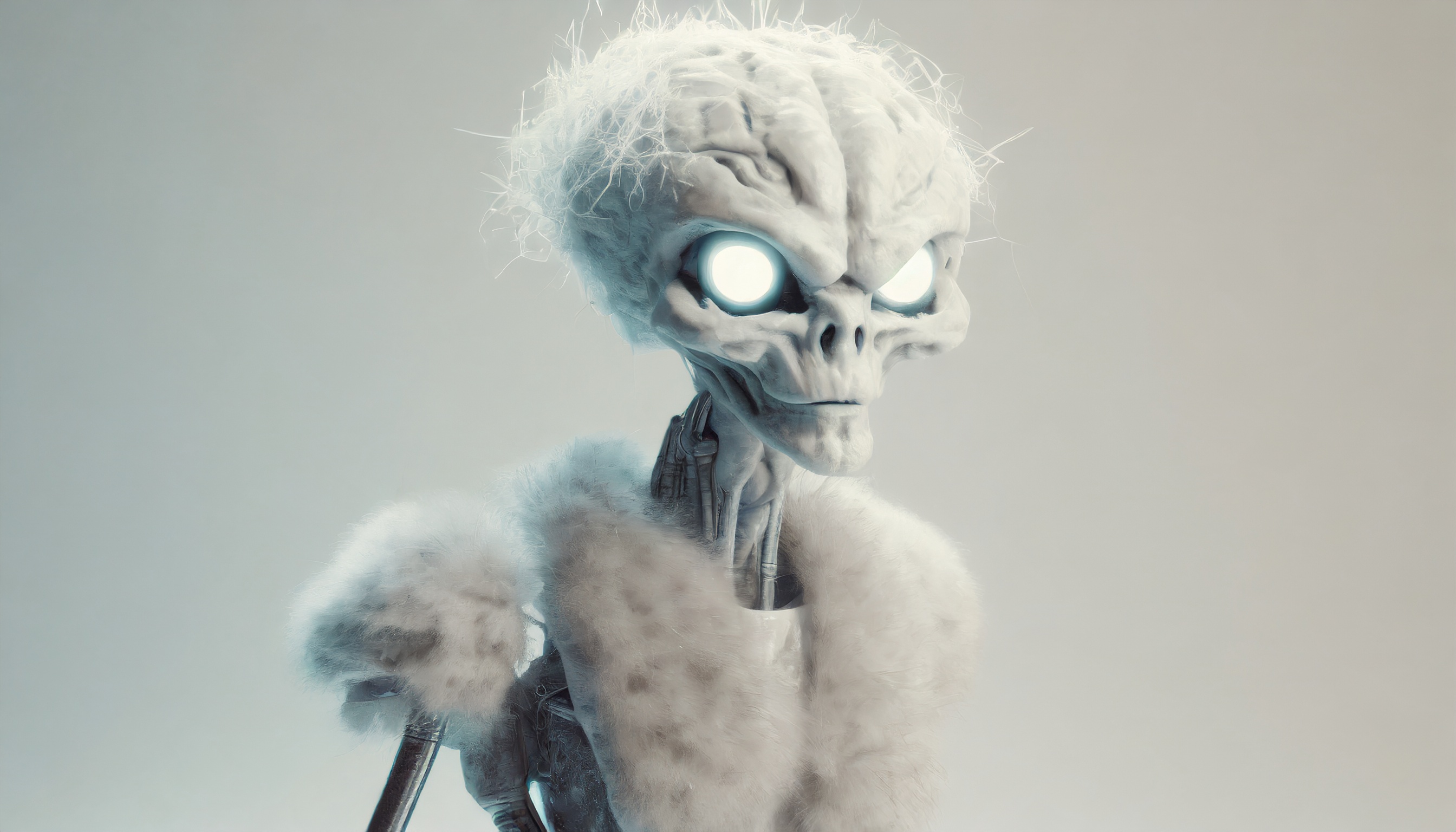 Firefly un alien zombie robot avec son cerveau visible 74769