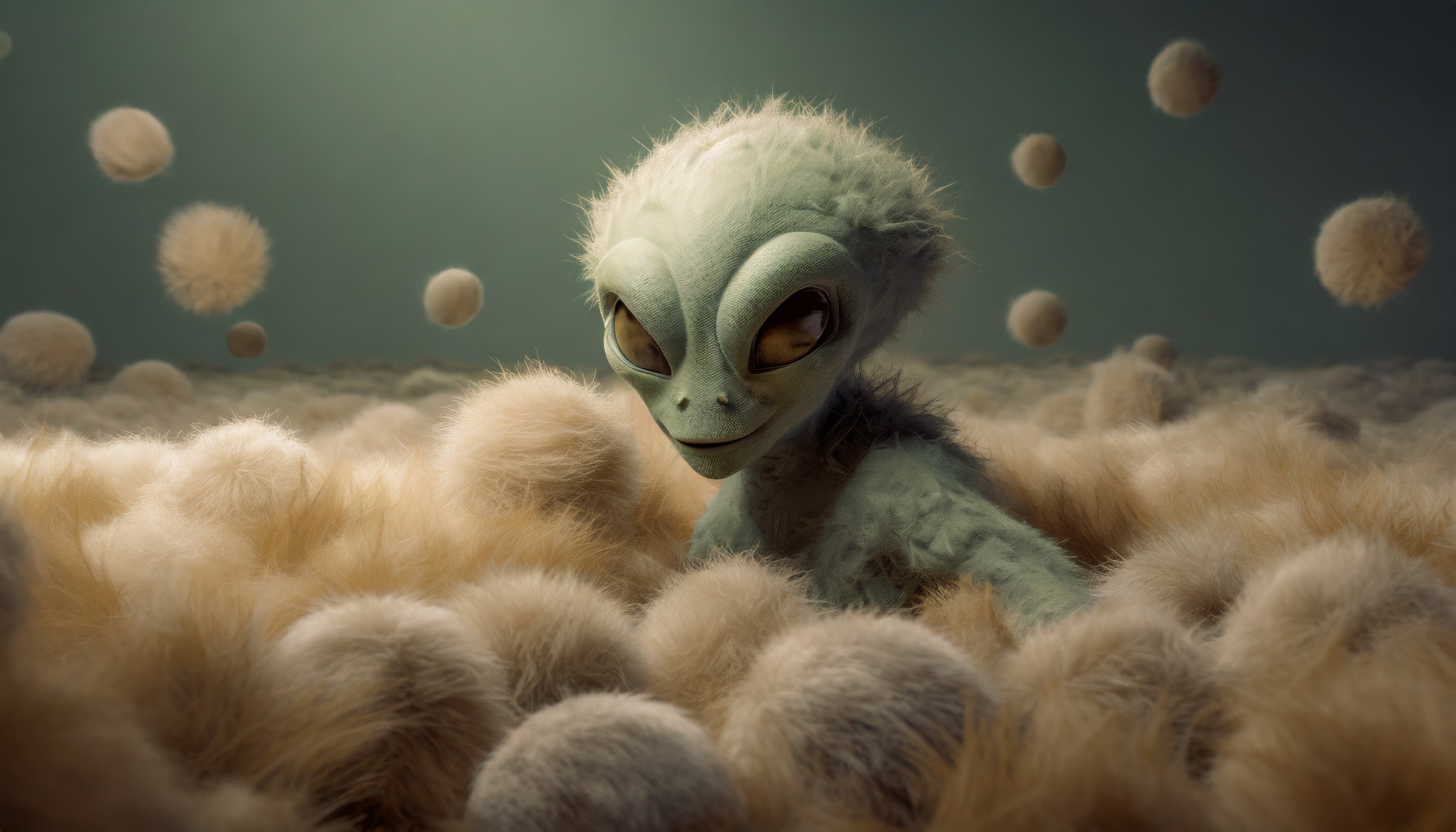 Firefly un extra terrestre dans une piscine à balles 32304