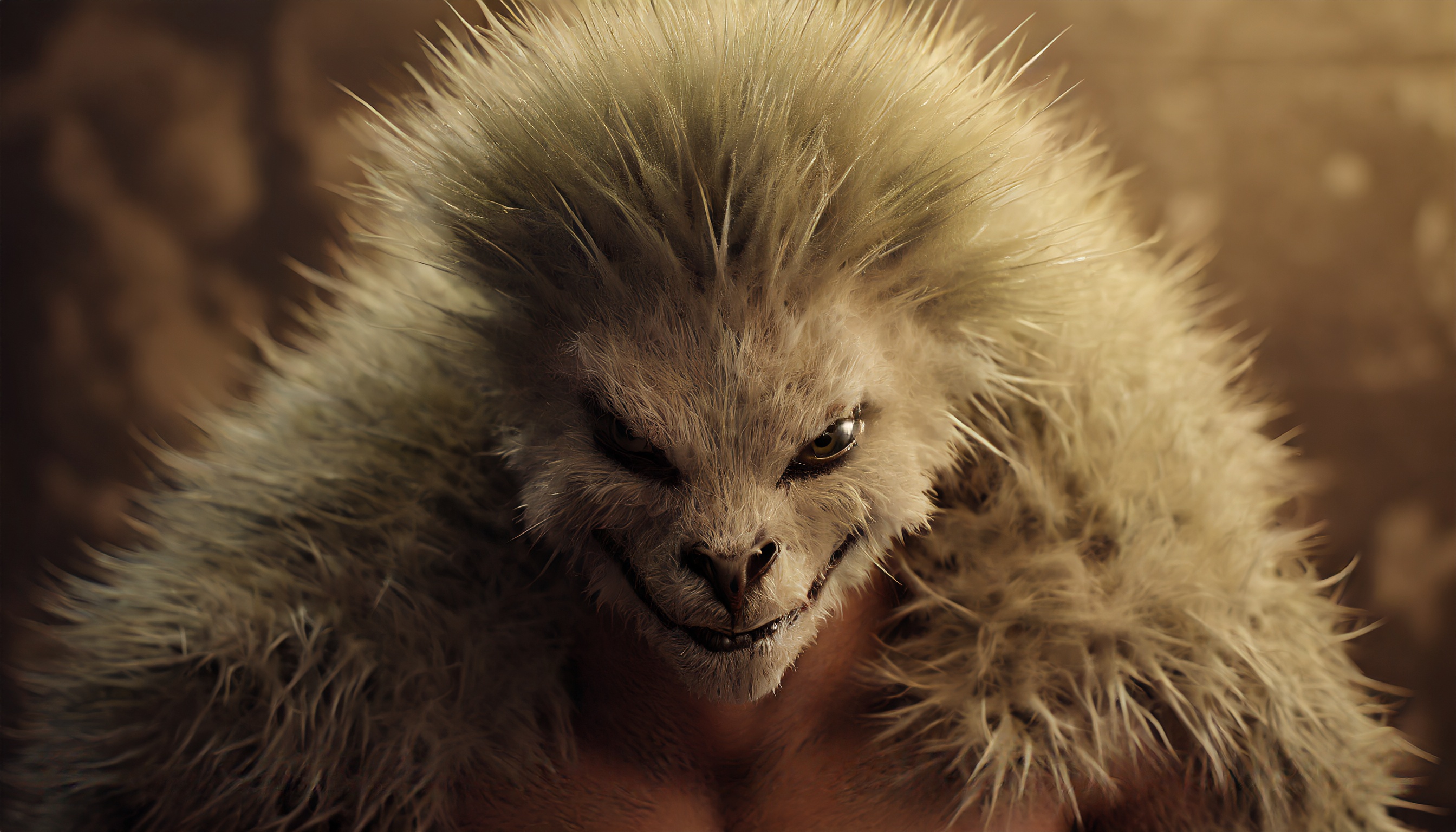 Firefly une alien mutant avec une peau de Hérisson et des cheveux de zombie 57244