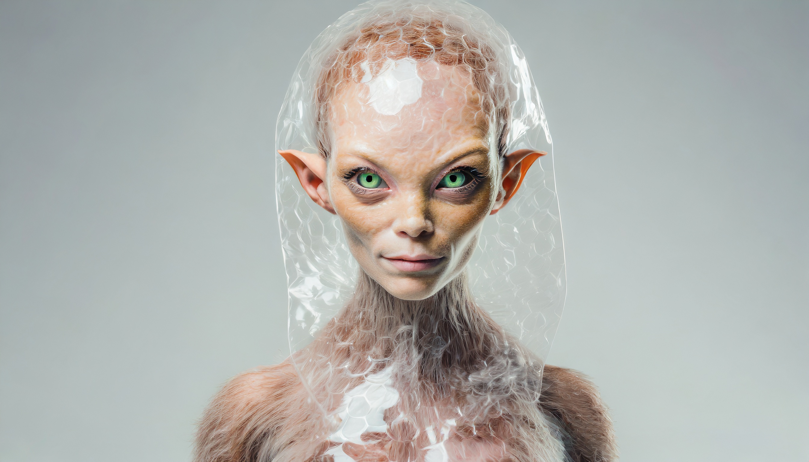 Firefly une alien mutant avec une peau de papier bulle 39483