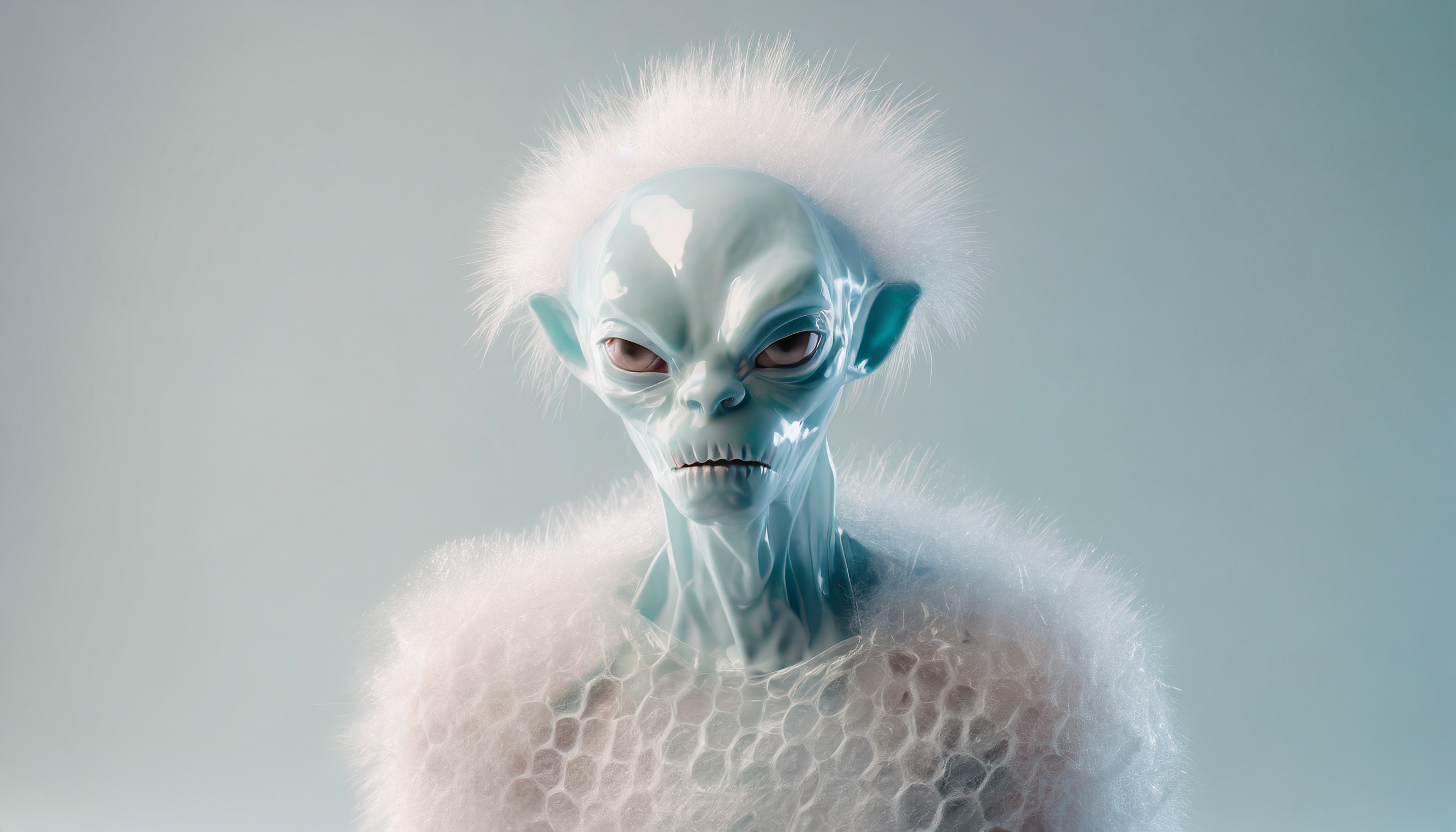 Firefly une alien mutant avec une peau de papier bulle et des cheveux de zombie 43606