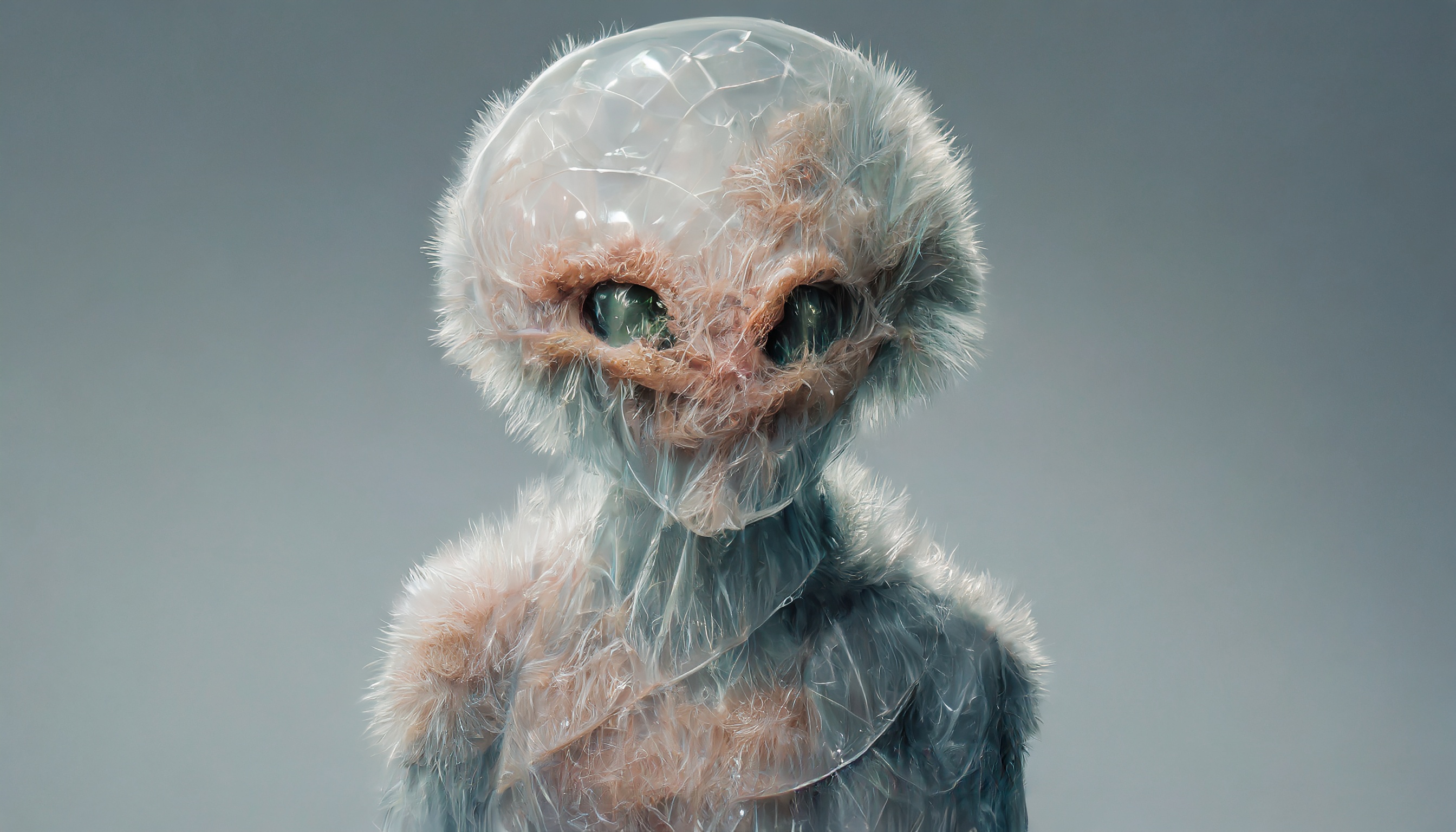 Firefly une alien mutant avec une peau de papier bulle et des cheveux de zombie 53719