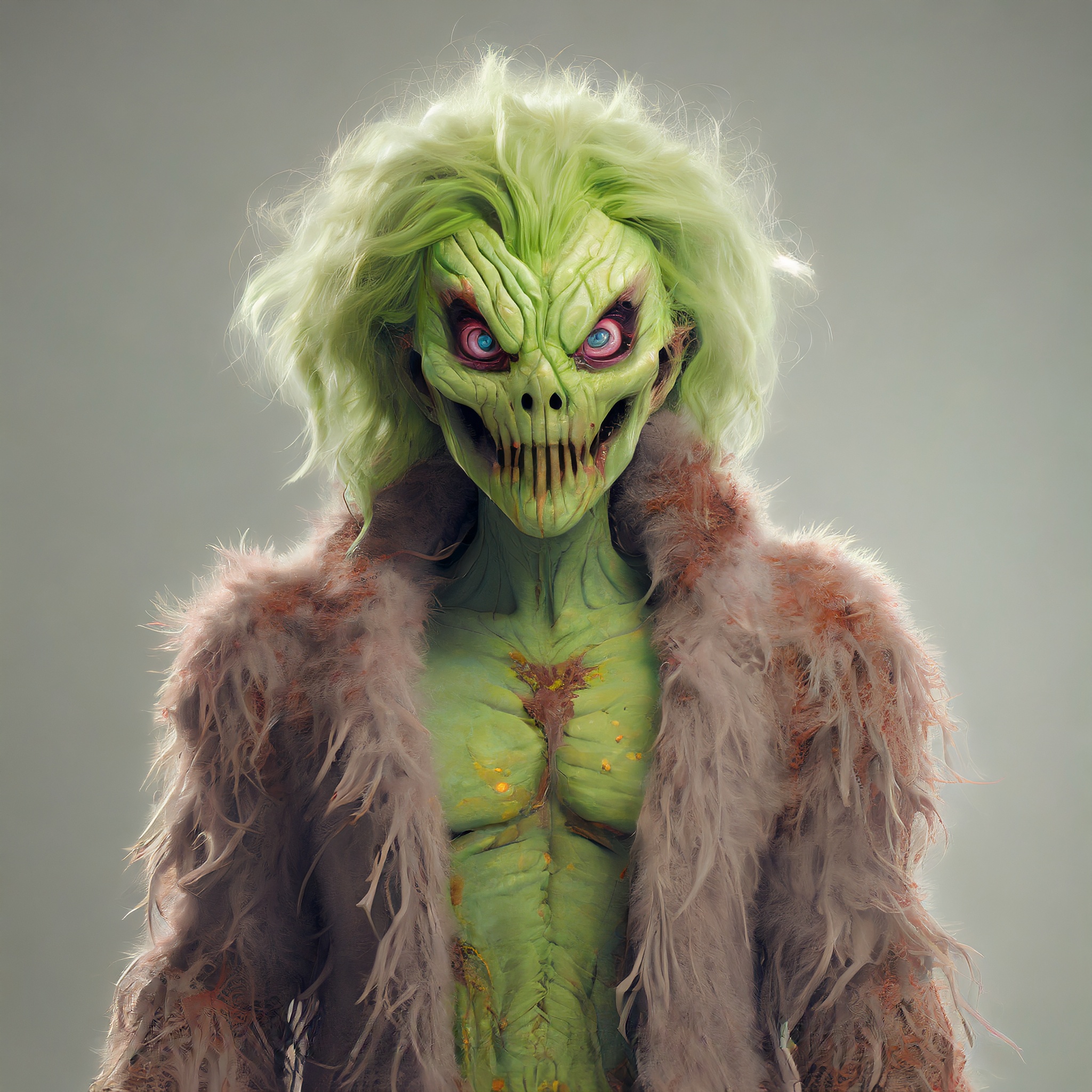 Firefly zombie monstre alien avec des cheveux bouclés 32971