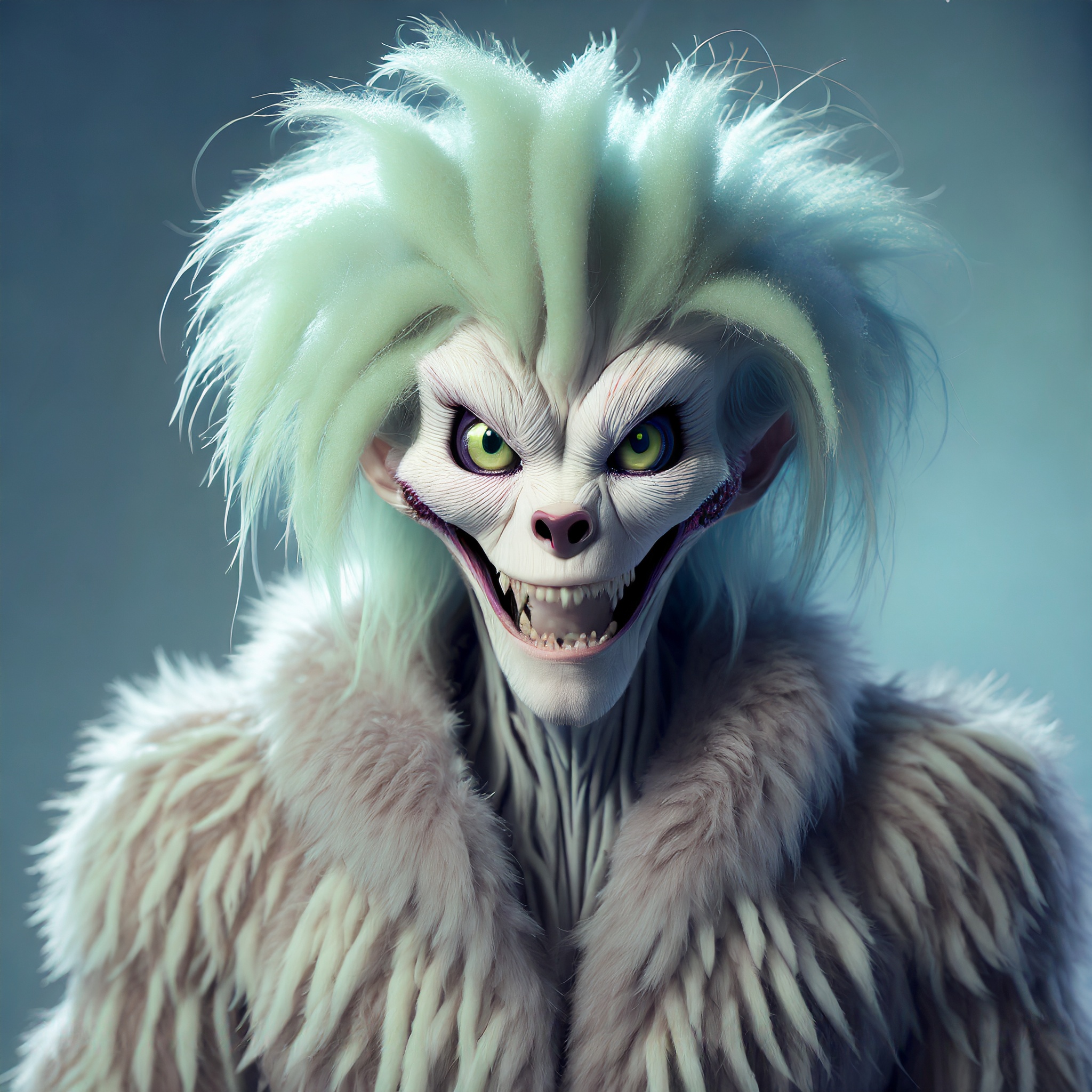 Firefly zombie monstre aliens avec des cheveux 1100