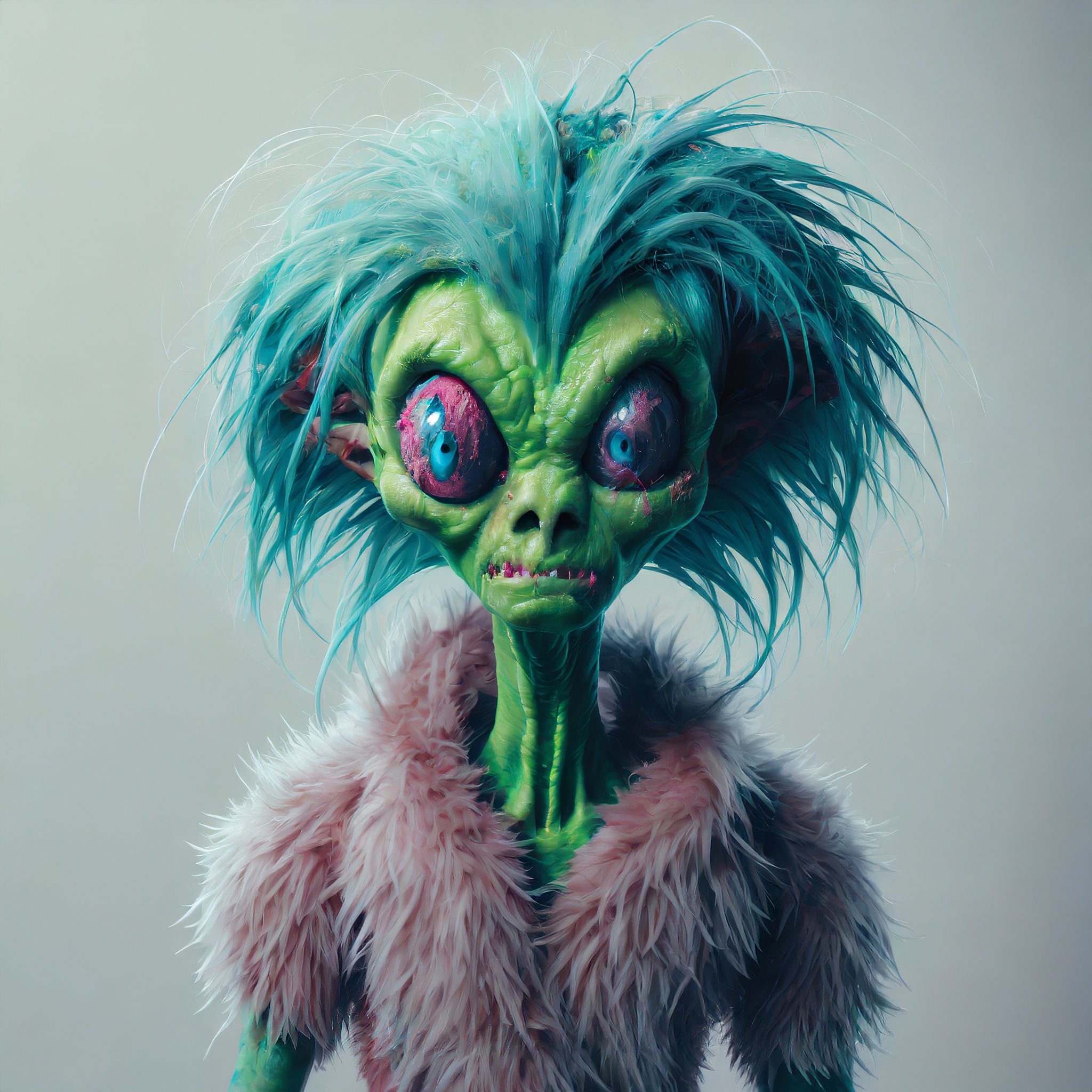 Firefly zombie monstre aliens avec des cheveux 11567