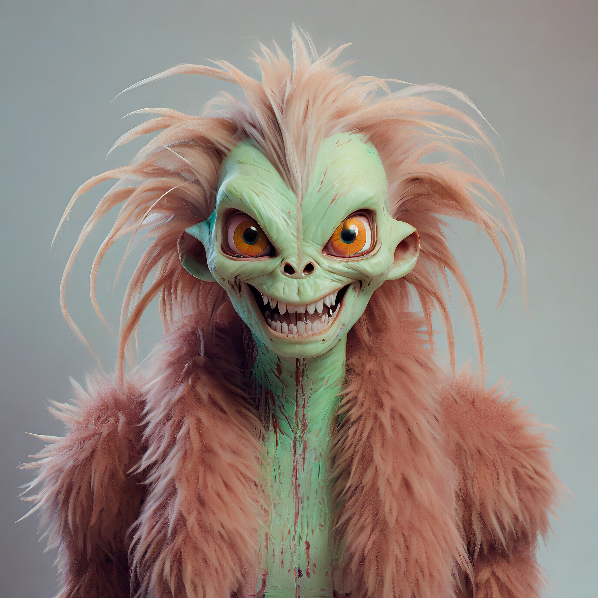 Firefly zombie monstre aliens avec des cheveux 69547