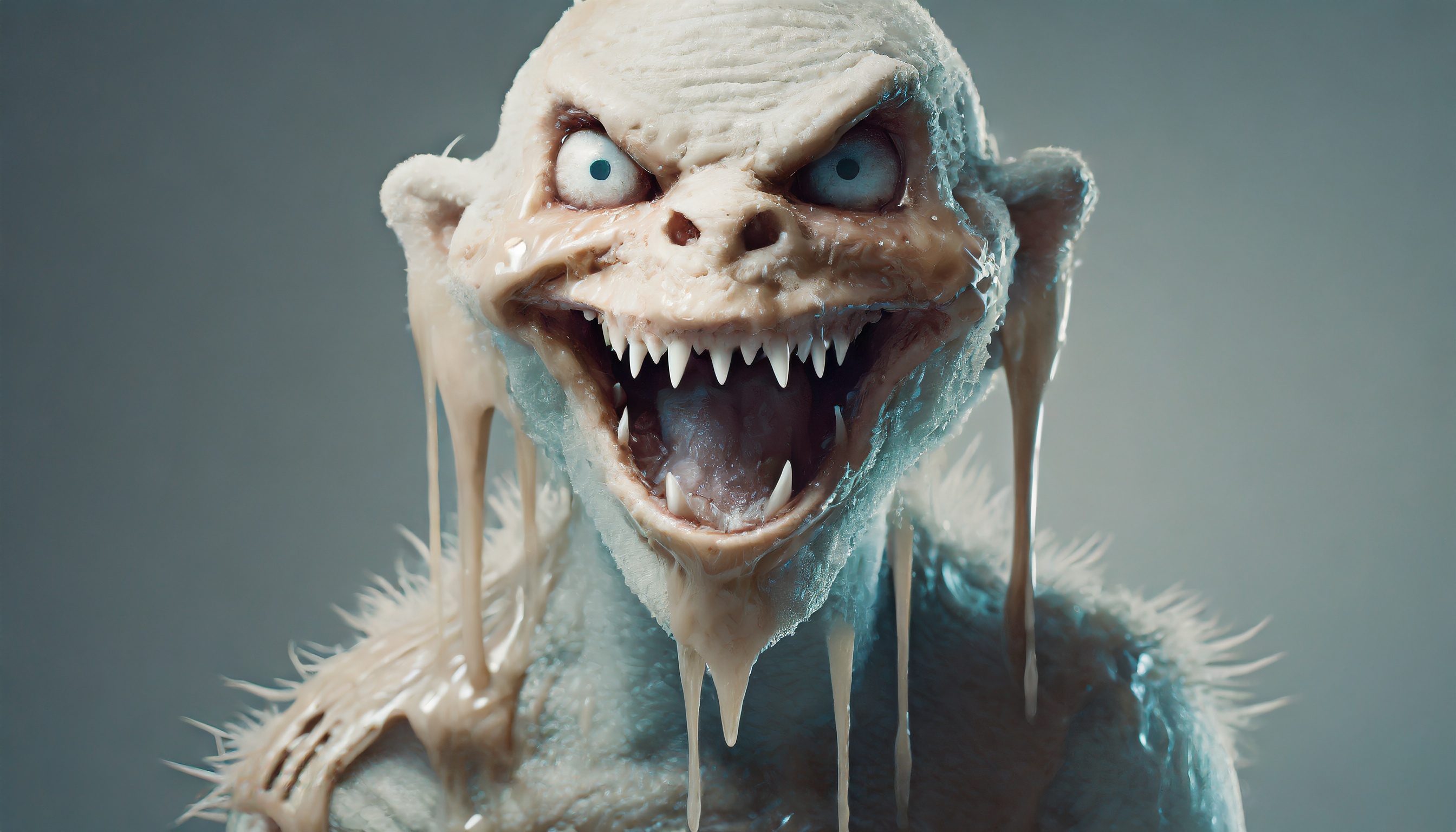 Firefly zombie mutant avec une peau de miel dégoulinant et de la colle de vers de terre et du venin -2