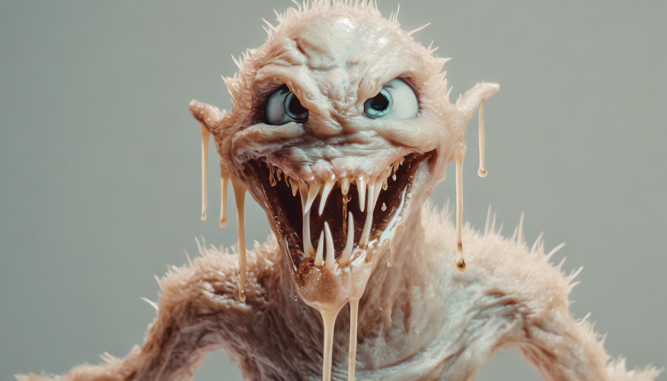 Firefly zombie mutant avec une peau de miel dégoulinant et de la colle de vers de terre et du venin -8