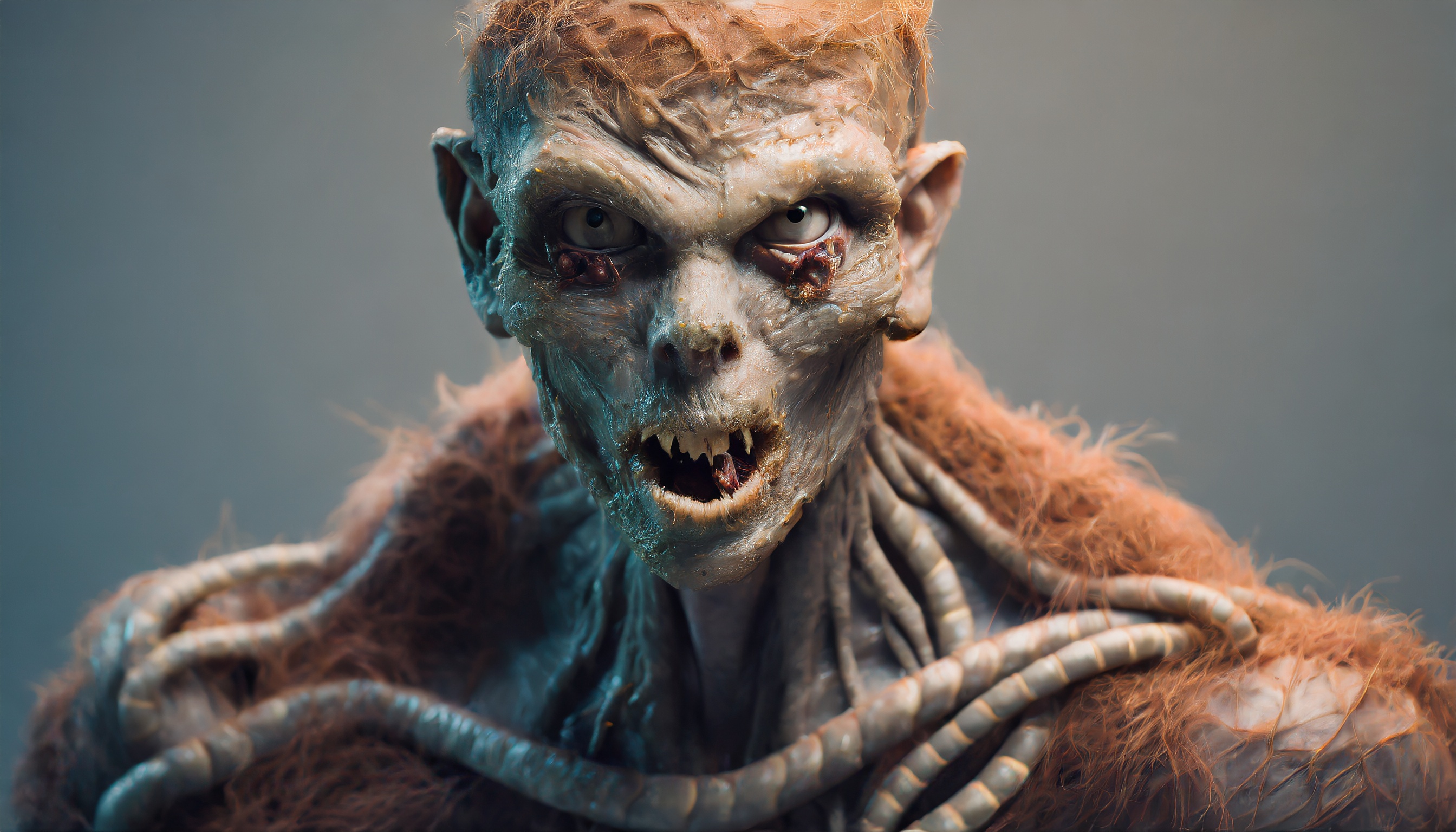 Firefly zombie mutant avec une peau de miel et de la colle de vers de terre et du venin de serpent 1