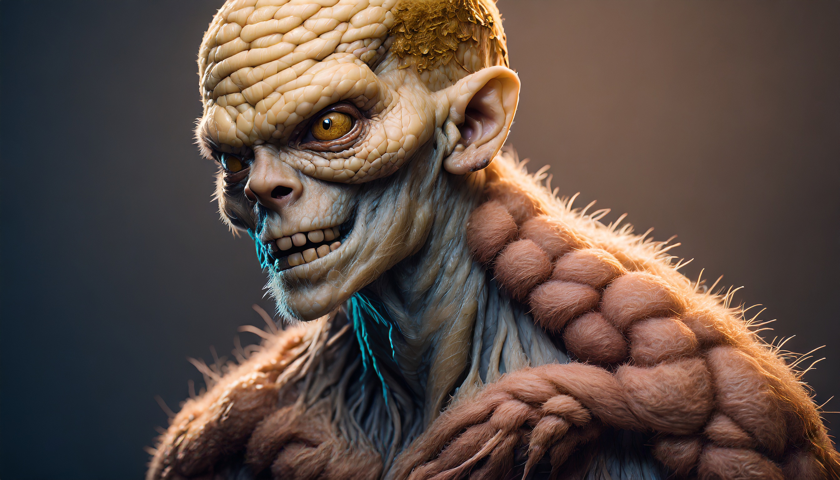 Firefly zombie mutant avec une peau de miel et de la colle de vers de terre et du venin de serpent 3