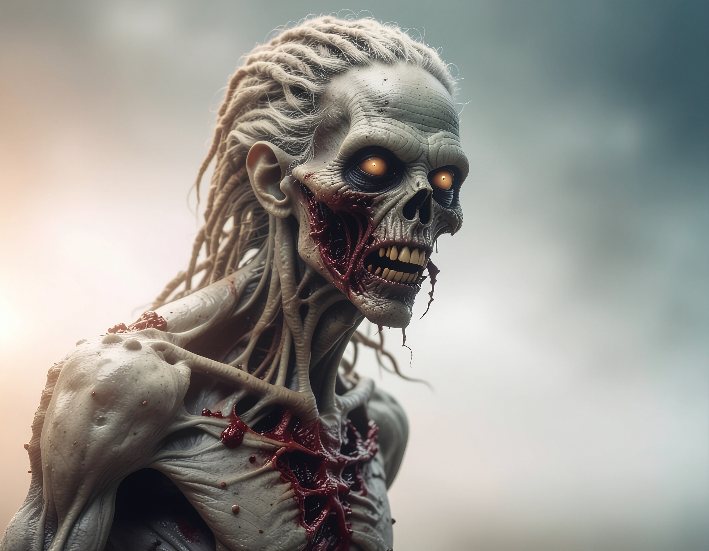 Firefly_monstre + alien + zombie avec un trou dans la poitrine + des larmes de sang + de la m 201991